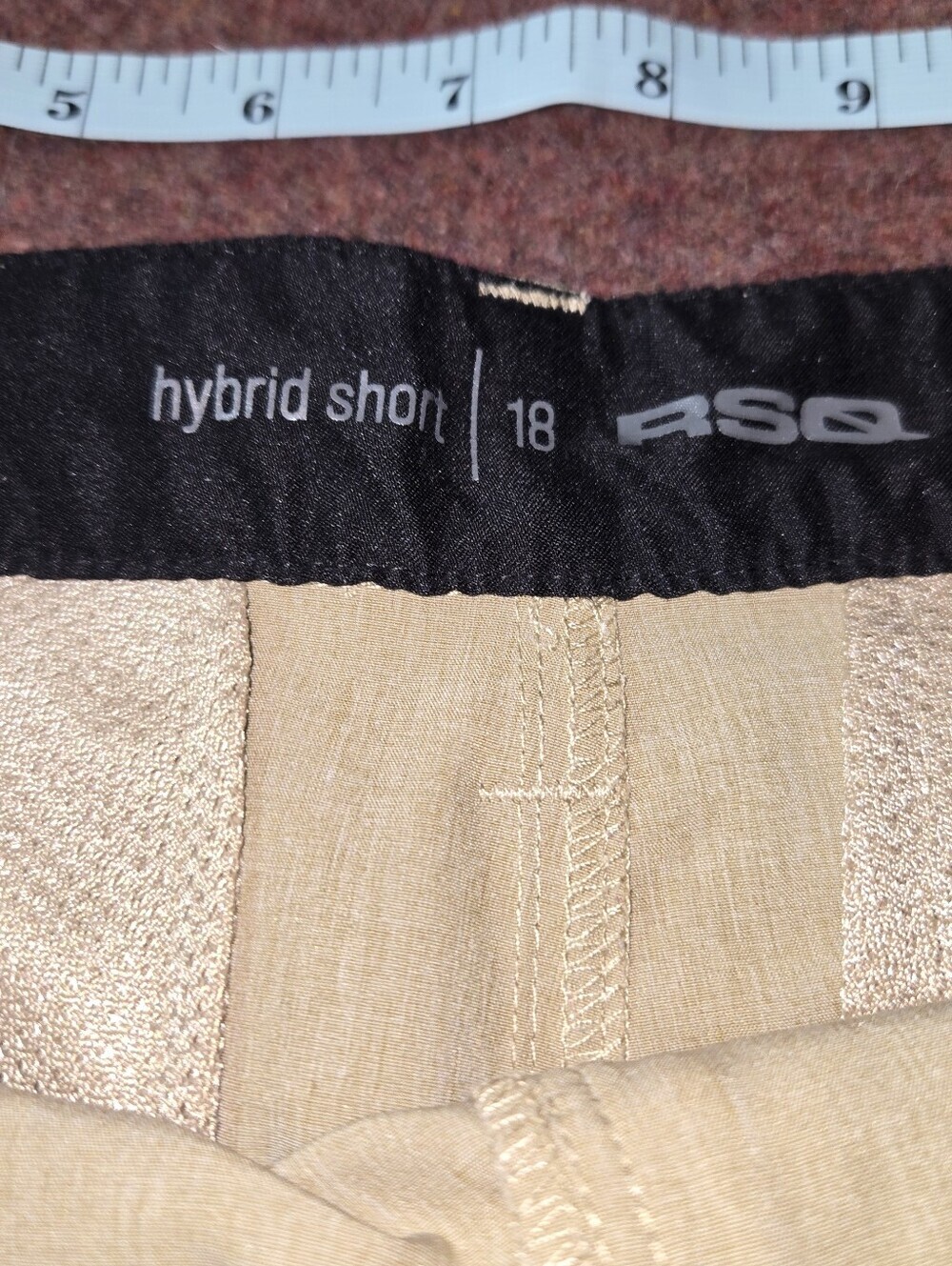 RSQ Hybrid Shorts Boys Size 18 Tan - Picture 3 of 8